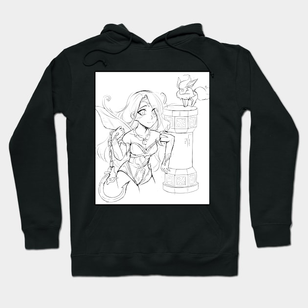 Dota Girl ! Hoodie by Loner FOX